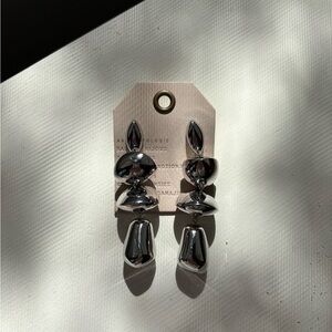 Anthropologie Multi Shape Drop Earrings